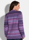 Strickjacke mit Multicolor Ringeloptik thumbnail 3