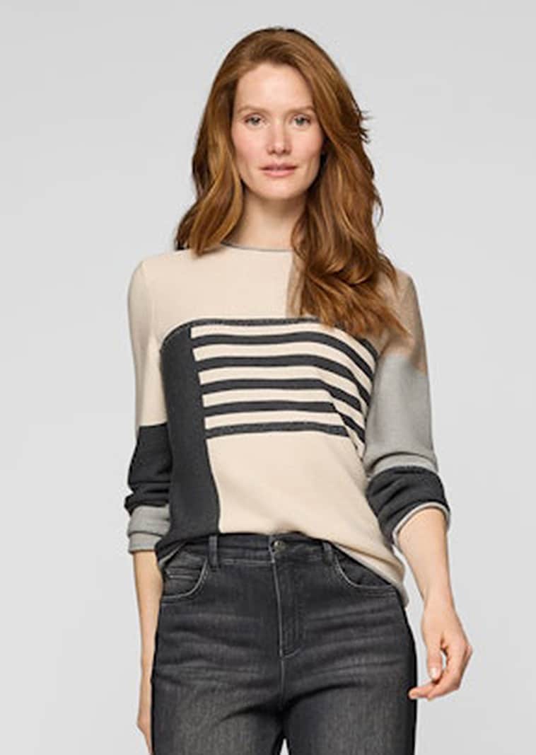 Pull en tricot avec coton