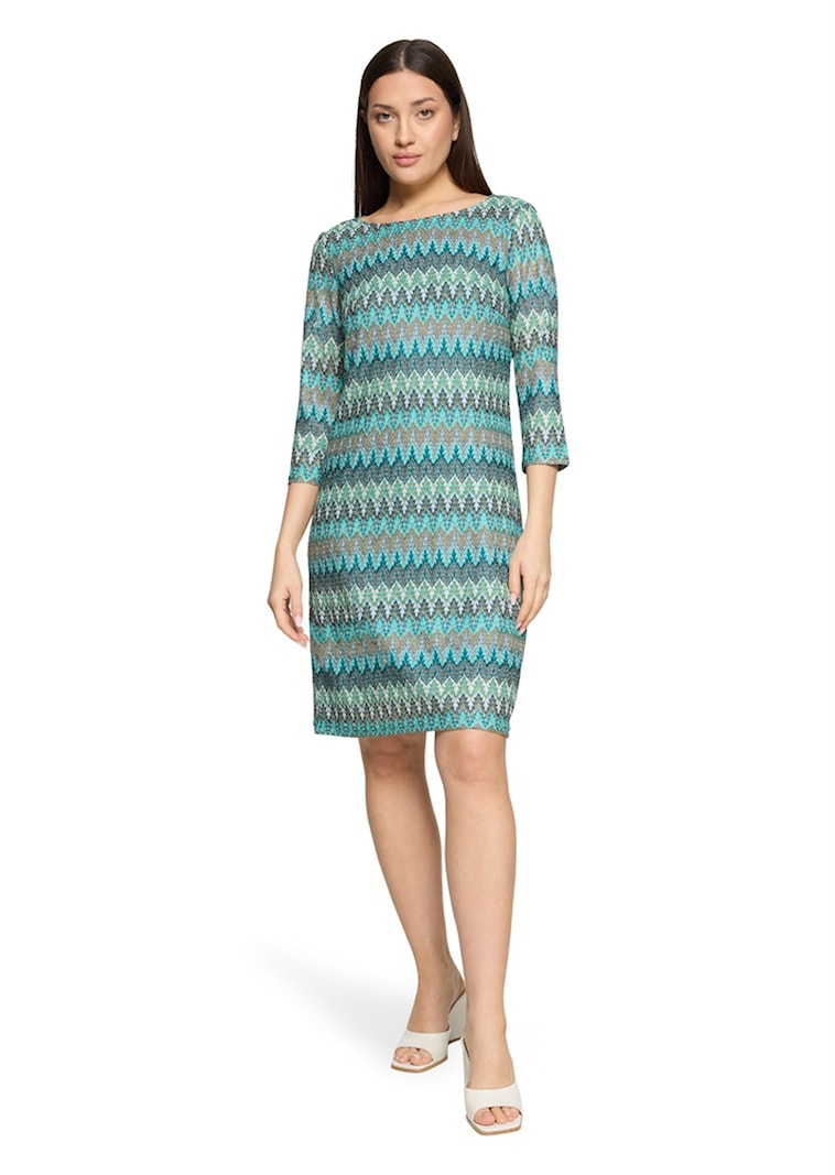 Kleid in eleganter Häkeloptik