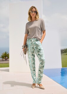 Rundhals-Shirt mit Glanz-Effekt thumbnail 7