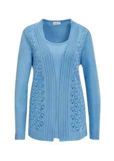 Pullover in twinsetlook thumbnail 6