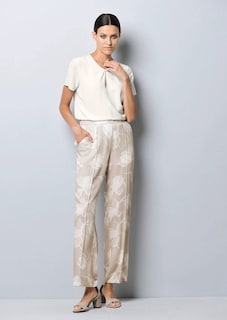 Hose mit floralem Print thumbnail 2