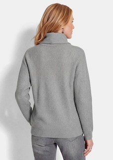 Strickpullover mit großzügigem Rollkragen thumbnail 3