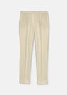 Slim jersey trousers with piping thumbnail 6