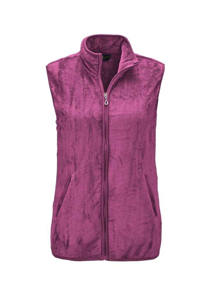 Teddy-Weste aus flauschigen Fleece