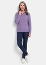 Tricot pullover met troyerkraag thumbnail 2