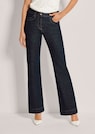 Wide-Leg-Jeans mit dunkler Waschung thumbnail 1