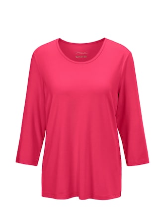 pink 3/4-Arm-Shirt