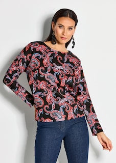 Kimono-Sweatshirt mit All-over-Print thumbnail 7
