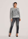 Kaschmir-Pullover mit wertvollem Druck thumbnail 2