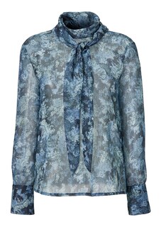 Tie-neck blouse thumbnail 1