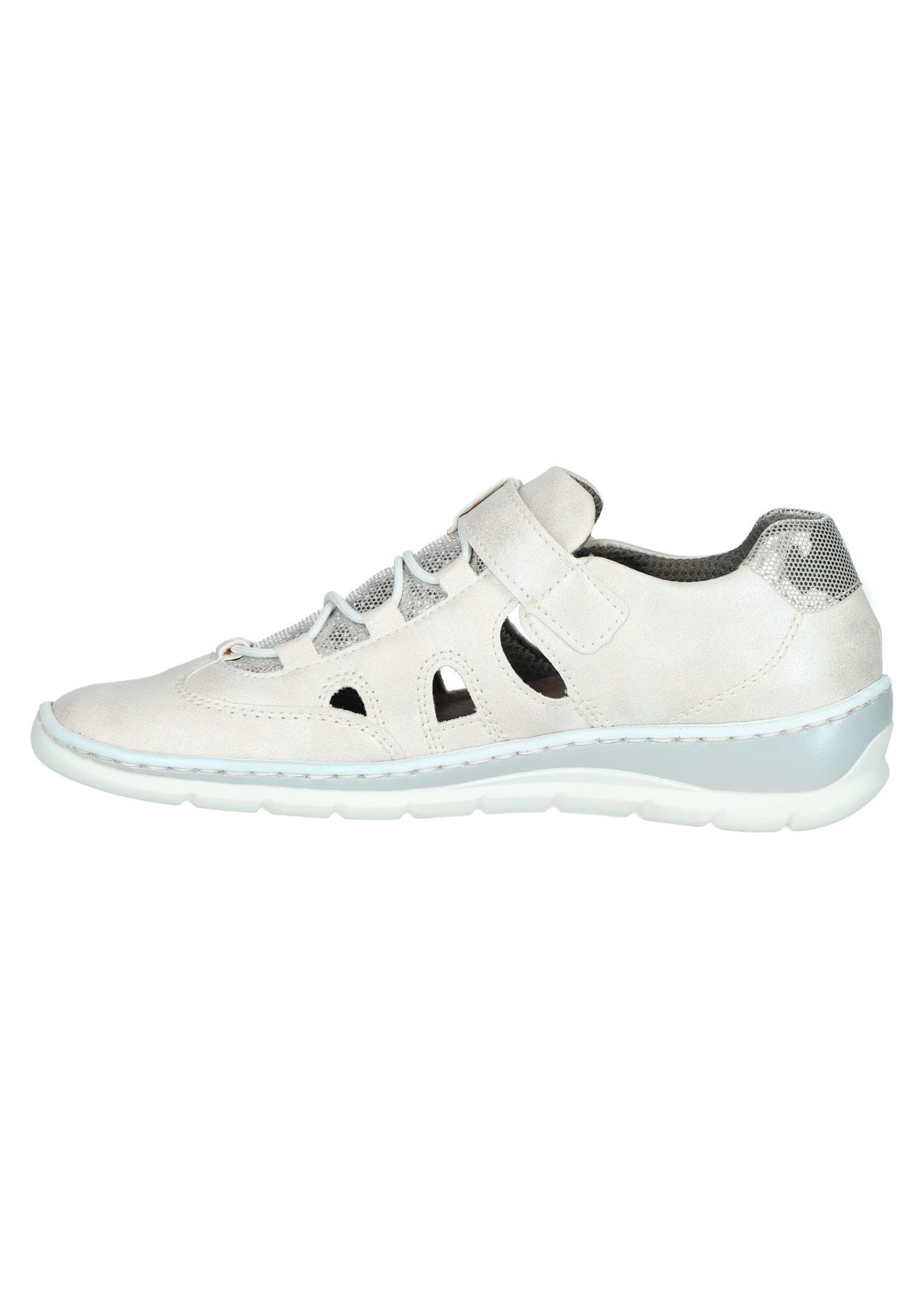 Slippers - blanc / couleur argent - Gr. 5,5 de Goldner Fashion