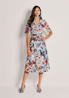 Wickelkleid mit Blumenmuster thumbnail 2