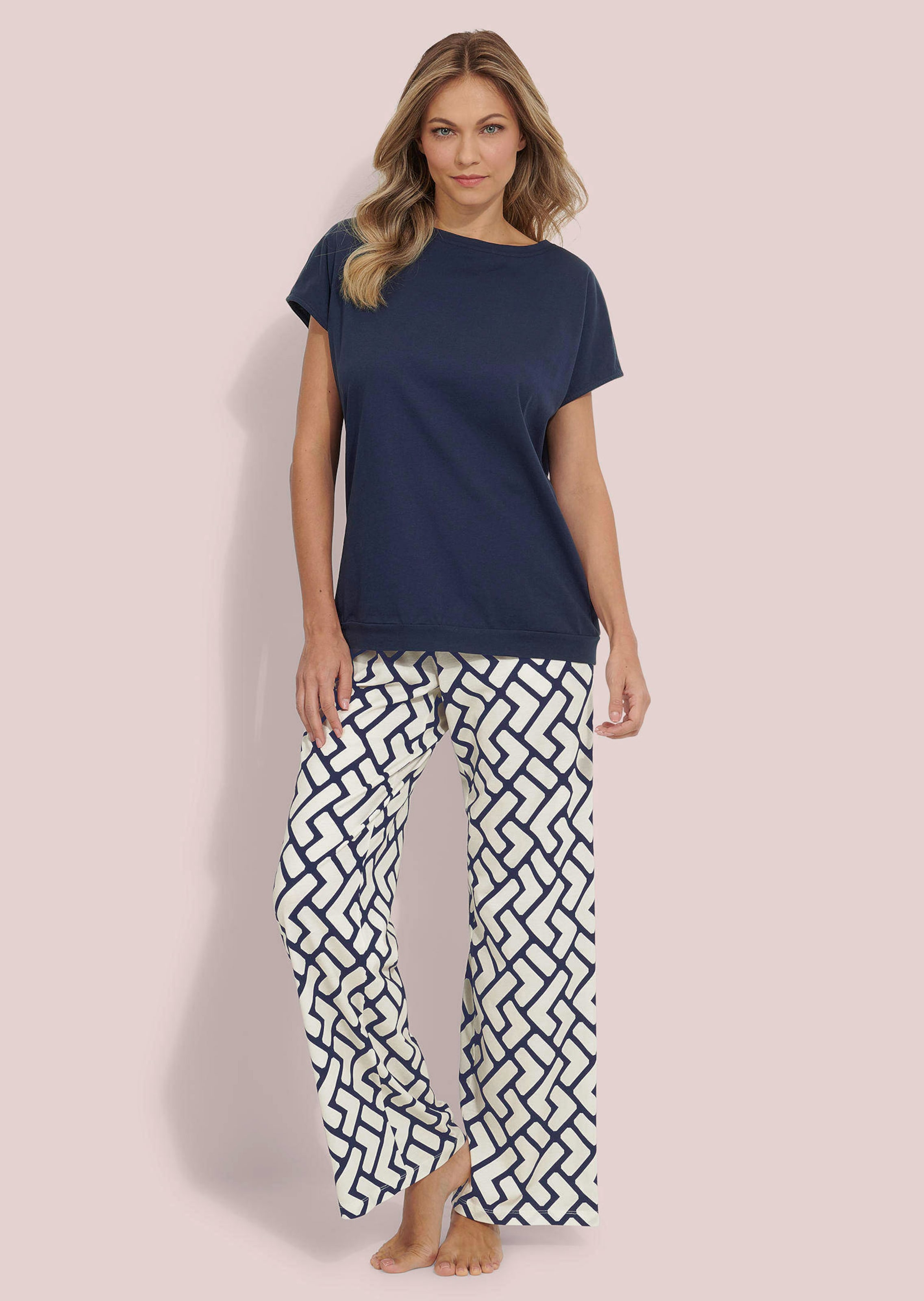 Pyjama van katoen en modal