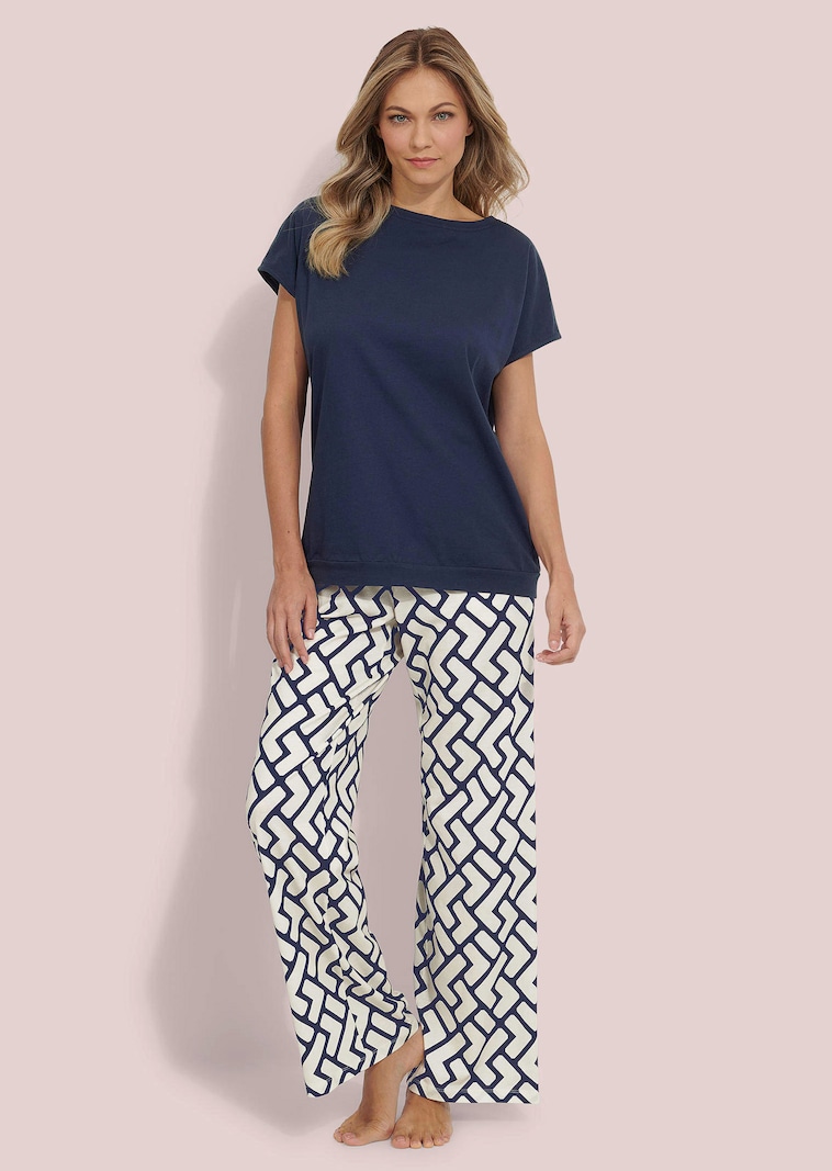 Pyjama aus Baumwolle und Modal