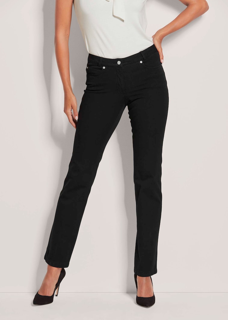 M-jeans with logo decoration