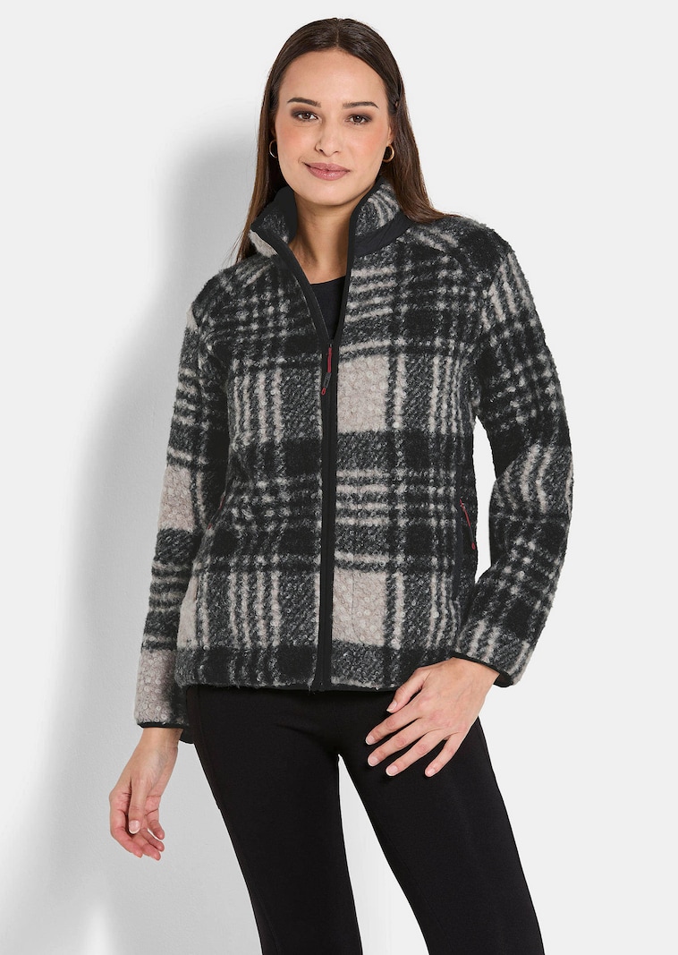 Veste polaire avec col montant