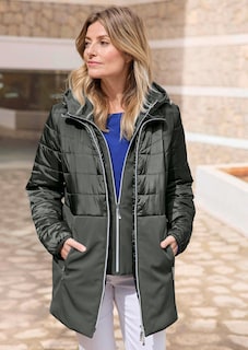 Veste matelassée avec empiècement en Softshell thumbnail 7