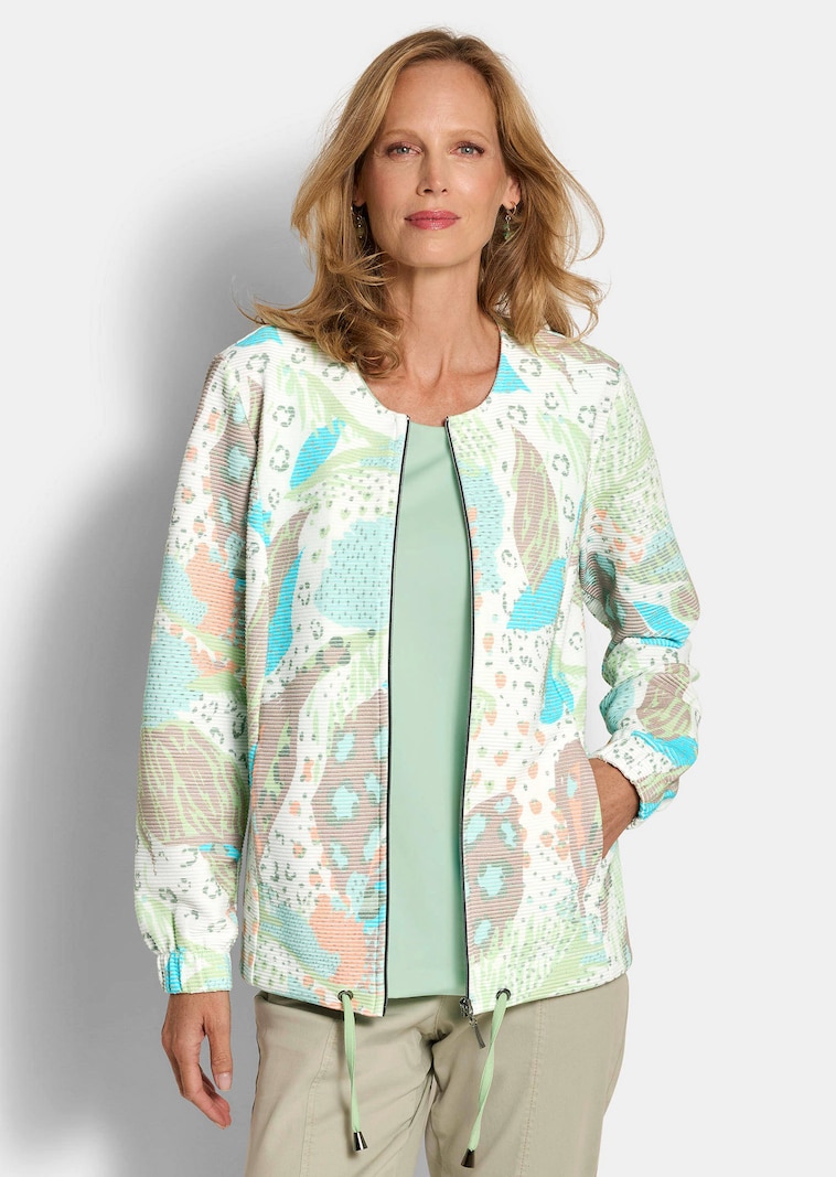 Veste en jersey à maille ottoman