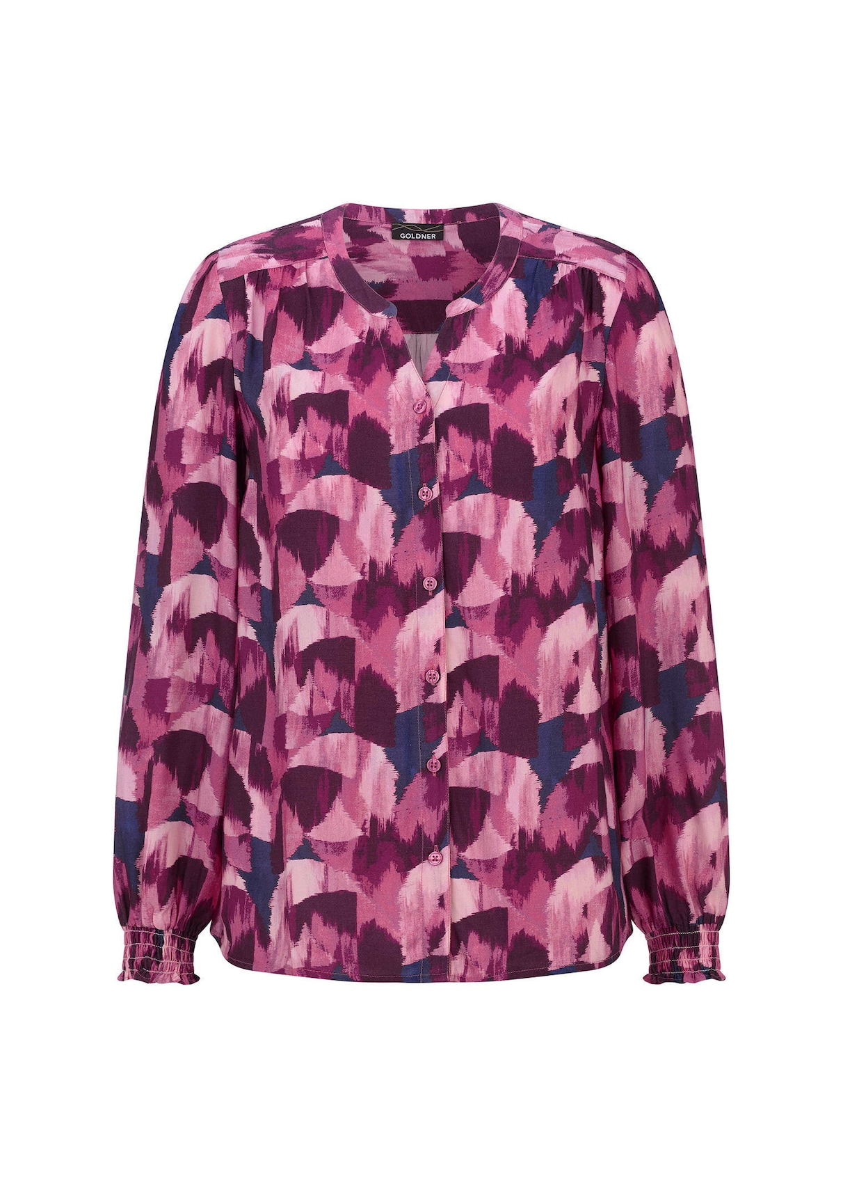 Satinbluse aus reiner Viskose