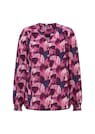 Satijnen blouse van zuivere viscose thumbnail 6