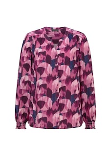 Satijnen blouse van zuivere viscose thumbnail 6