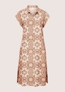 Gemustertes Hemdblusenkleid aus Viskose thumbnail 7