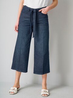 Jeans mit Bindegürtel thumbnail 1