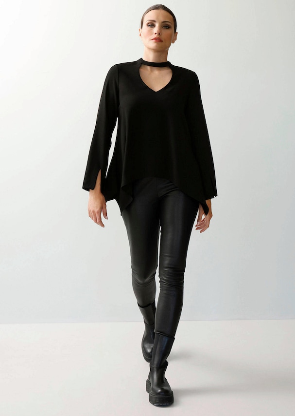 Oversizedbluse mit Cutout 3