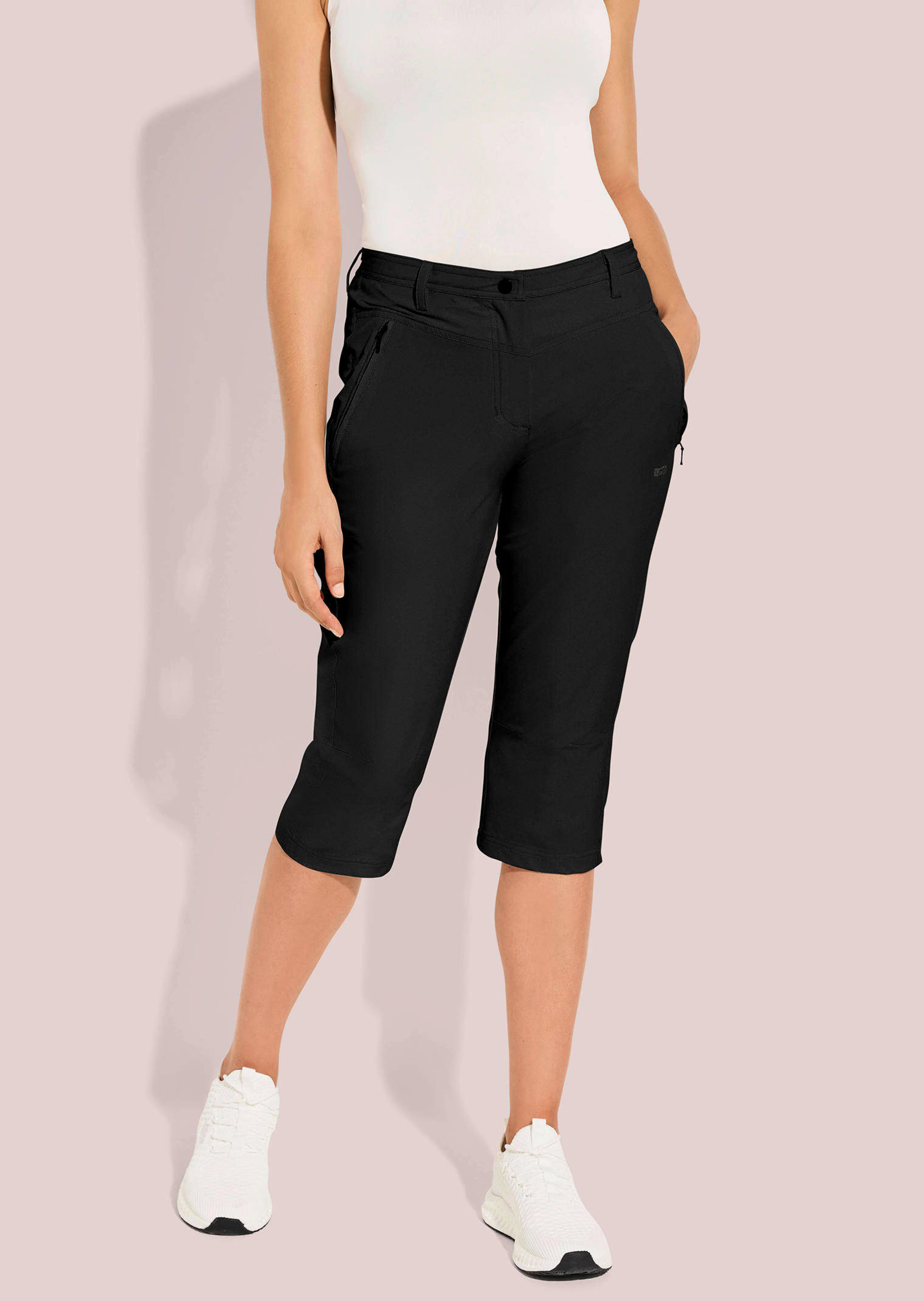 Cropped leisure trousers