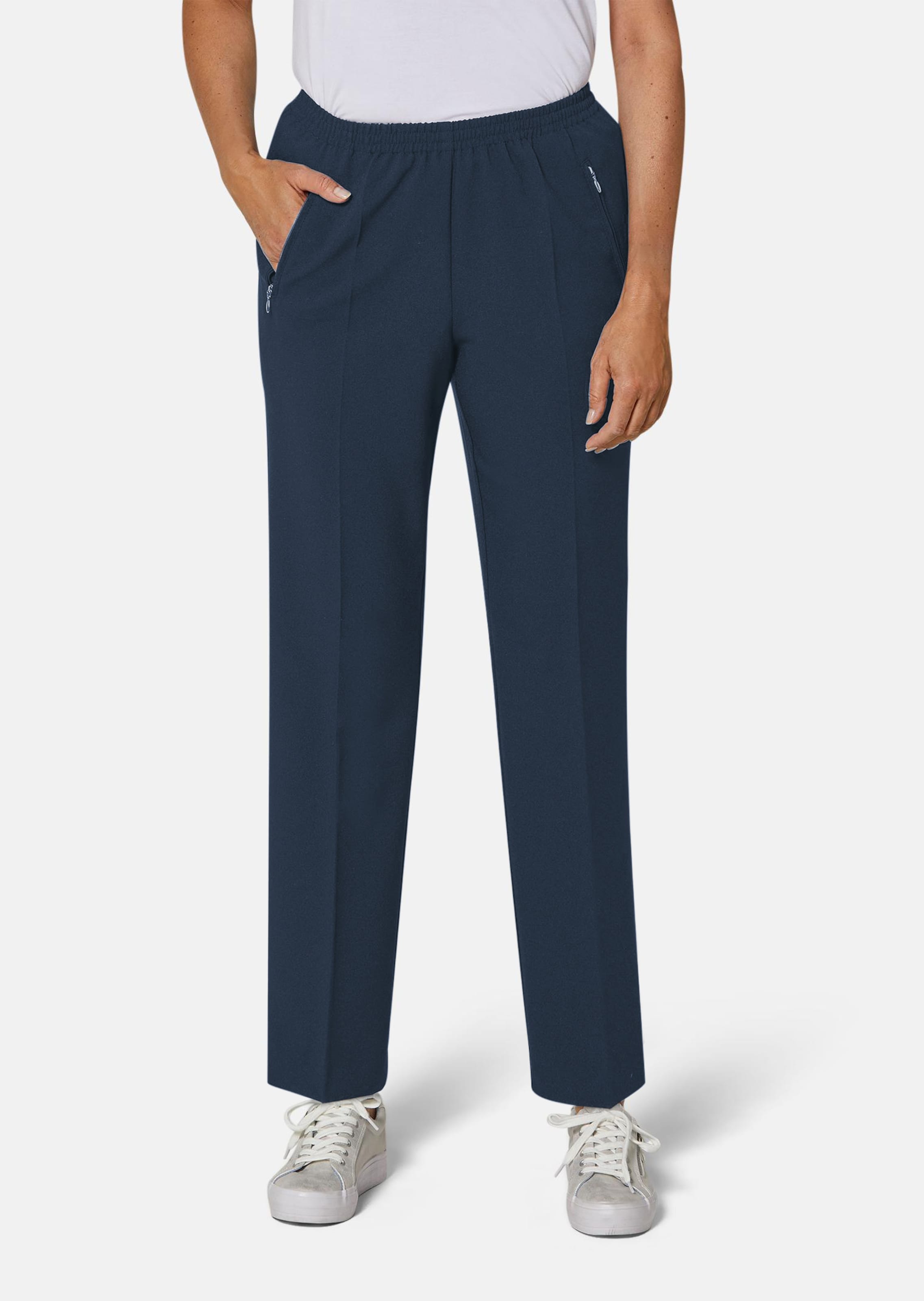 Onderhoudsarme broek CARLA met elastische tailleband