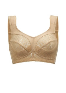 Soutien-gorge en jacquard sans armatures et bretelles confort thumbnail 4