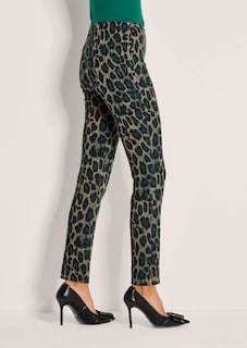Leggings mit modischem Leo-Druck thumbnail 4
