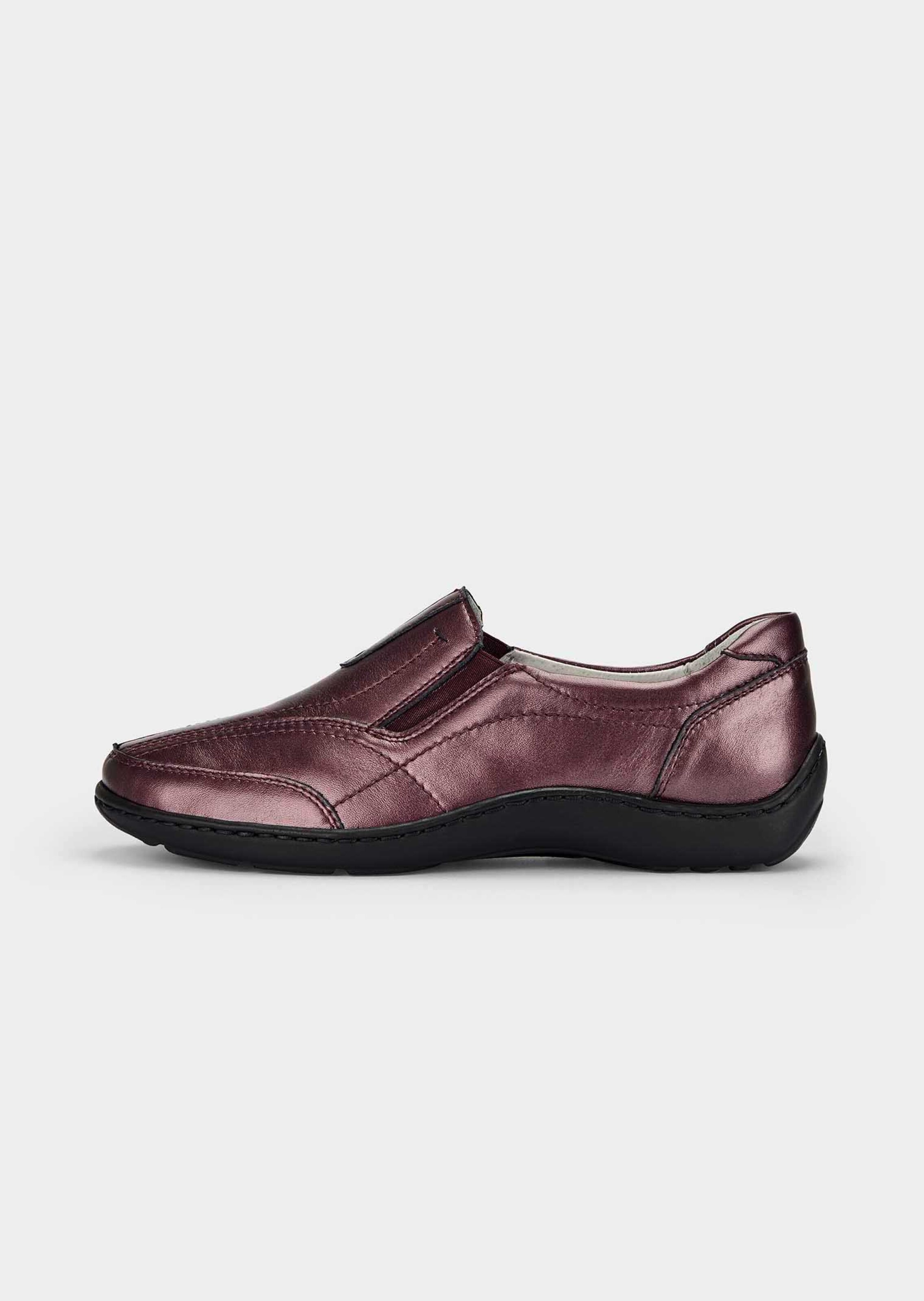 Élégants mocassins en cuir souple