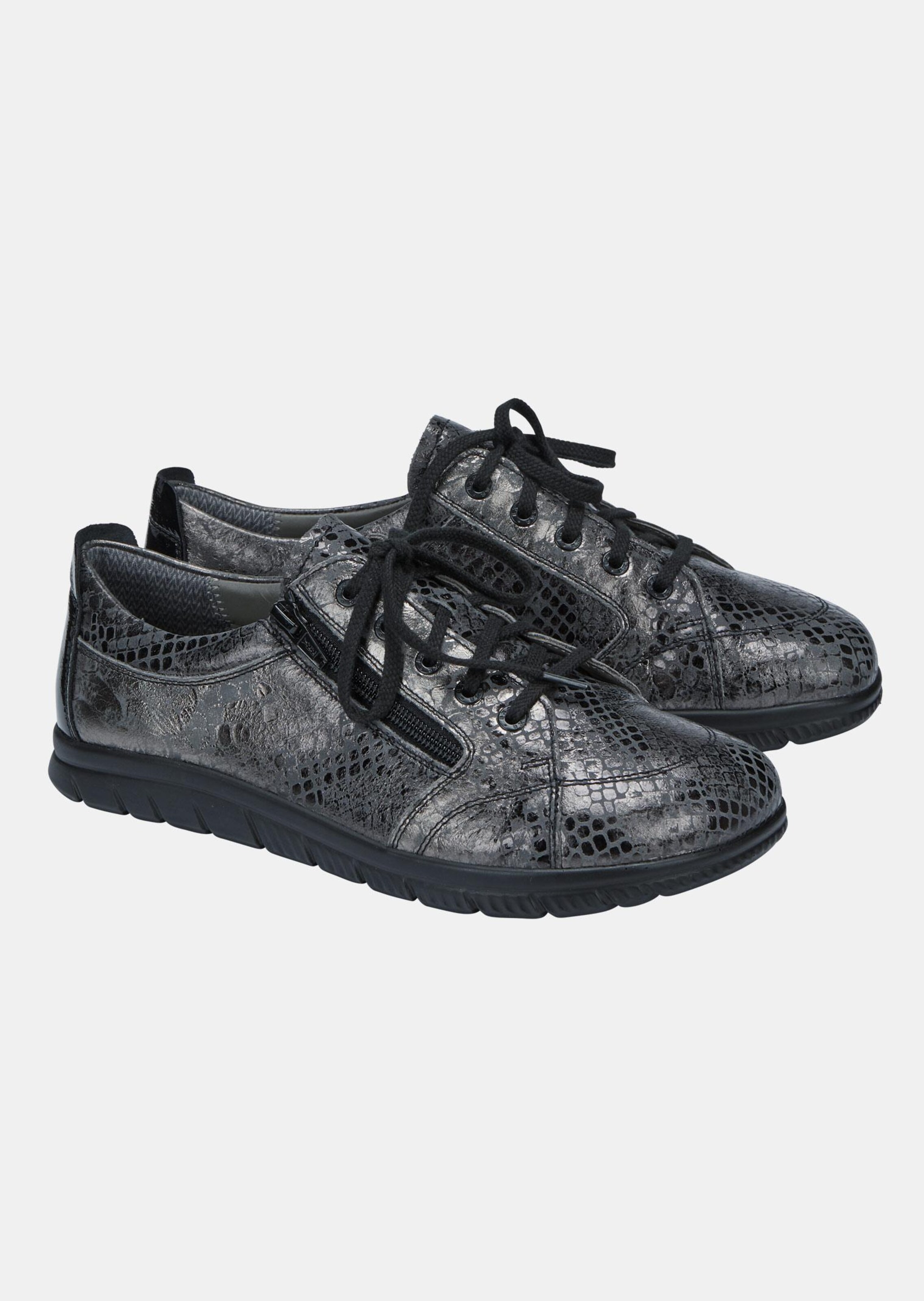 Chaussures à lacets confort MIRIAM - anthracite / noir - Gr. 37,5 de Goldner Fashion