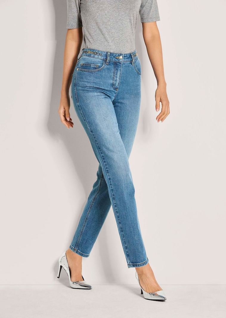 Schlanke Five-Pocket-Jeans
