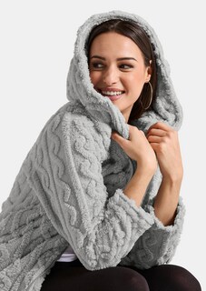 Veste polaire douillette avec capuche thumbnail 3