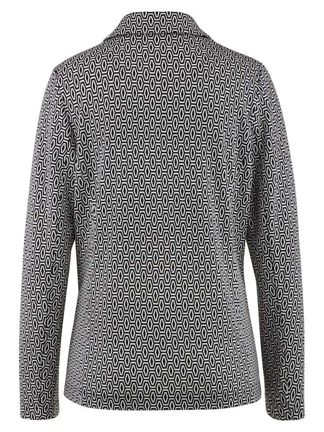 Blazer mit grafischem Print 5