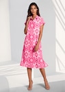 Robe-chemise en viscose imprimée thumbnail 1
