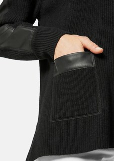 Jumper with faux leather thumbnail 5