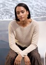 Rundhals-Pullover mit Jacquard-Muster thumbnail 1