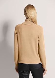 Figurnaher Feinstrickpullover thumbnail 3