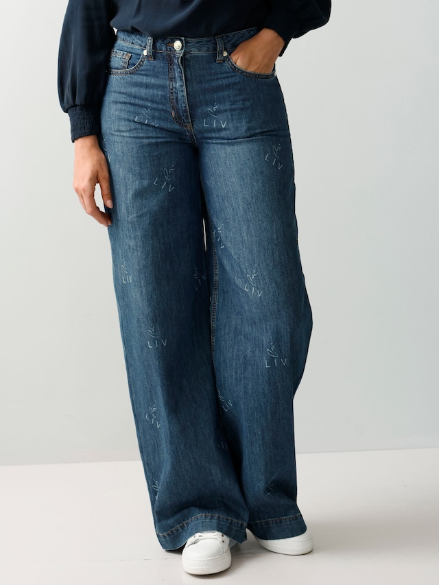 Jeans mit Druck