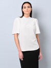 Bluse mit femininem Stehkragen thumbnail 1