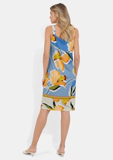 Ärmelloses Freizeitkleid aus Viskose-Jersey thumbnail 2