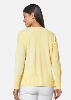 V-neck cashmere jumper thumbnail 3