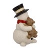 Schneemann mit Teddy thumbnail 6