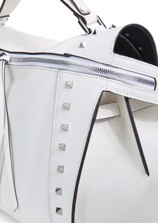 Sac en cuir avec rivets décoratifs thumbnail 3