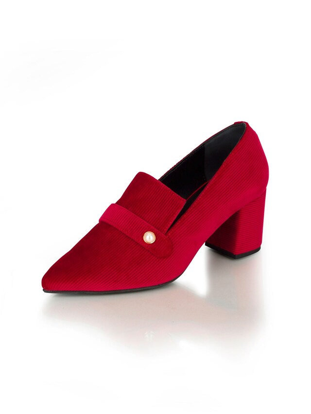 Pumps mit Schmuckdetail am Rist