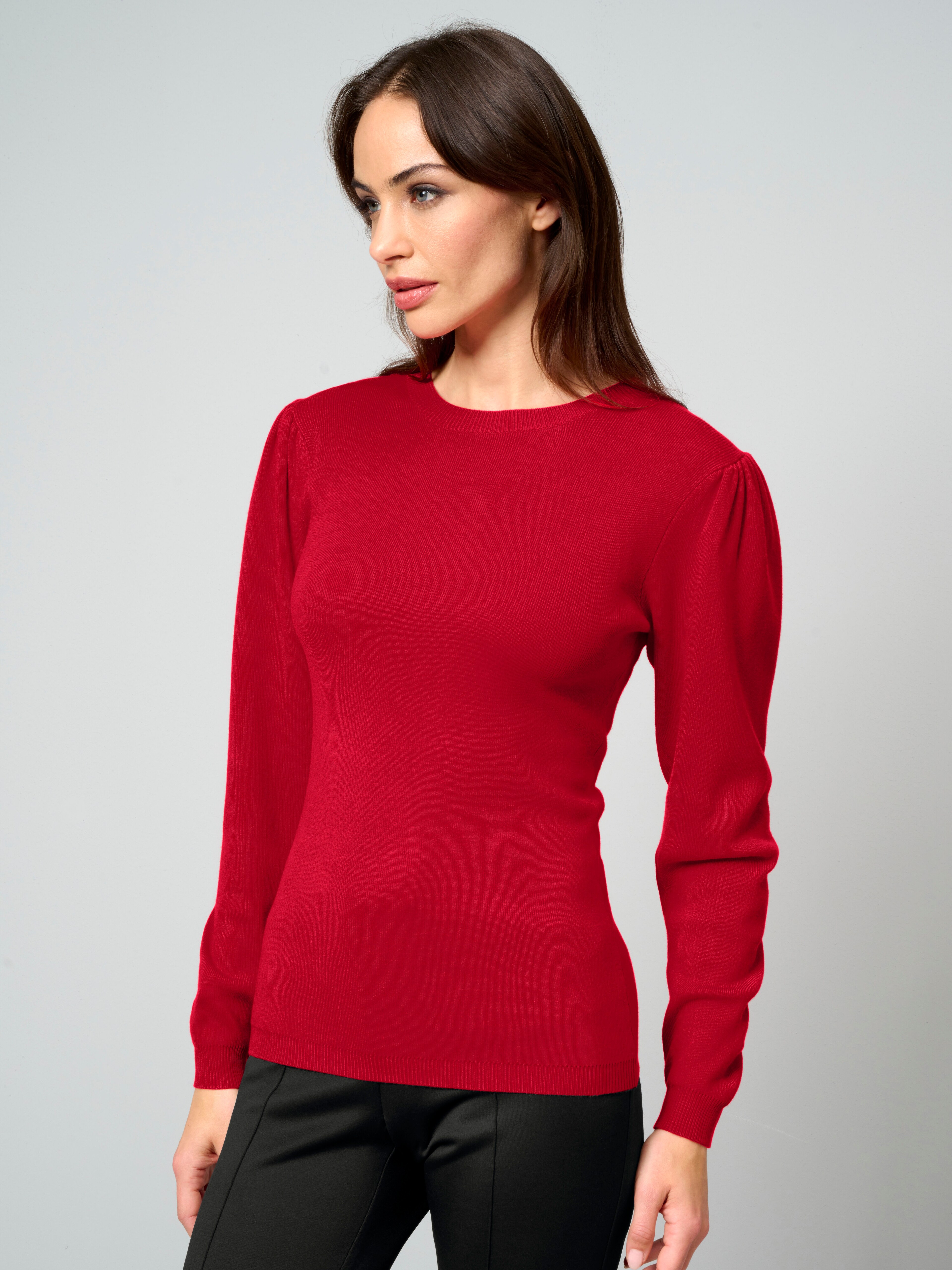 Pullover mit Puffärmeln